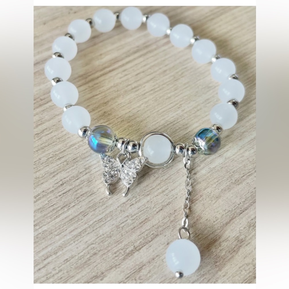 Butterfly Beaded Bracelet
